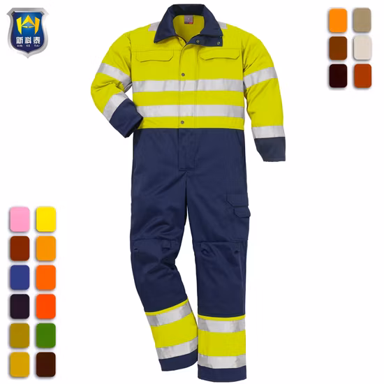 Dos vestuários protetores do PPE ESD da segurança fogo estático anti - macacão retardador